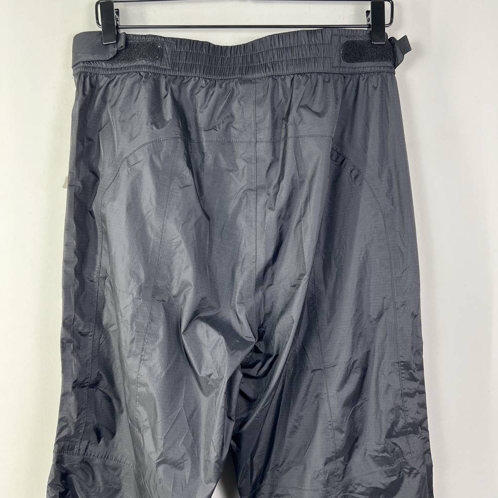 Cabela's Womens Waterproof Rain Pants Large Black Hunting Fishing Shell 28 In - Picture 9 of 10